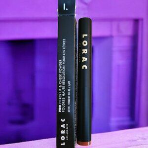 LORAC PRO Hi-Res Lip & Cheek Powder - Wallflower (Terracotta Rose) NIB